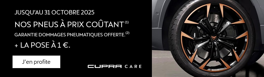 Pneumatiques pose 1€